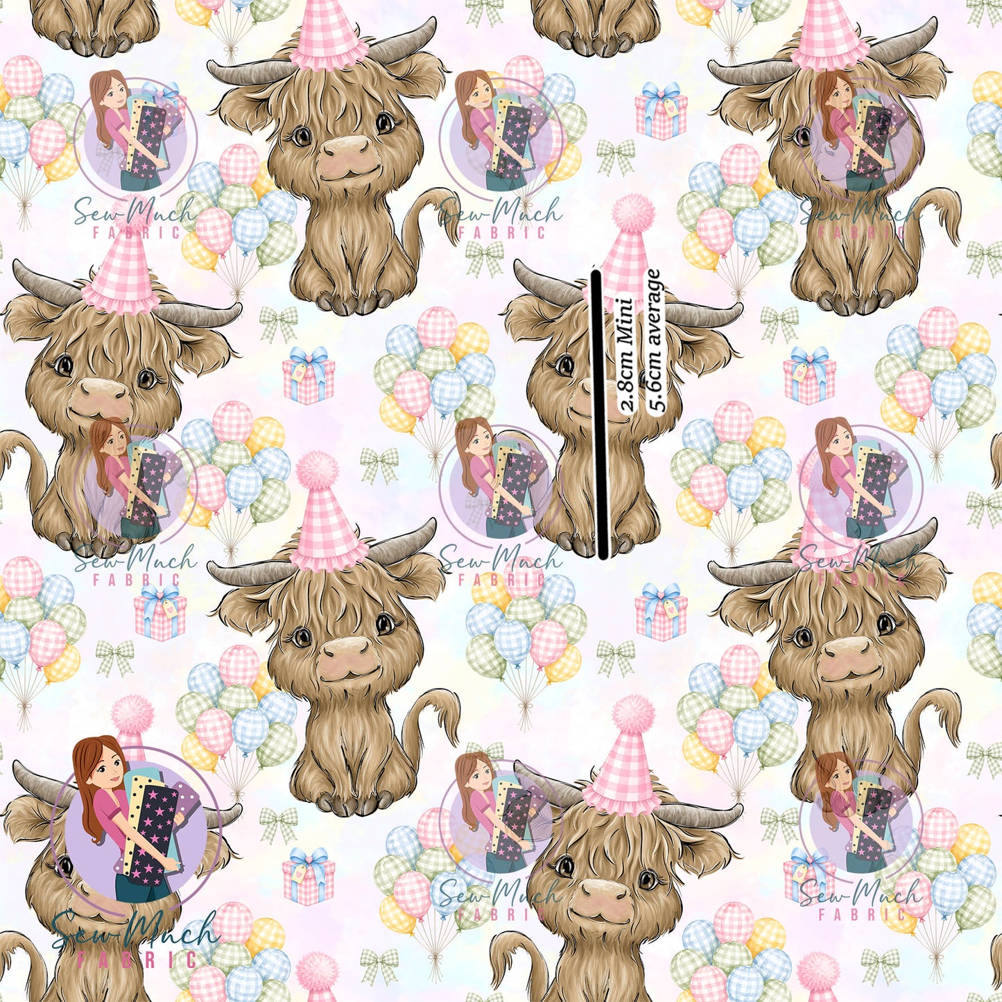 AUGUST Pre-Order (1): Highland Cow Birthday
