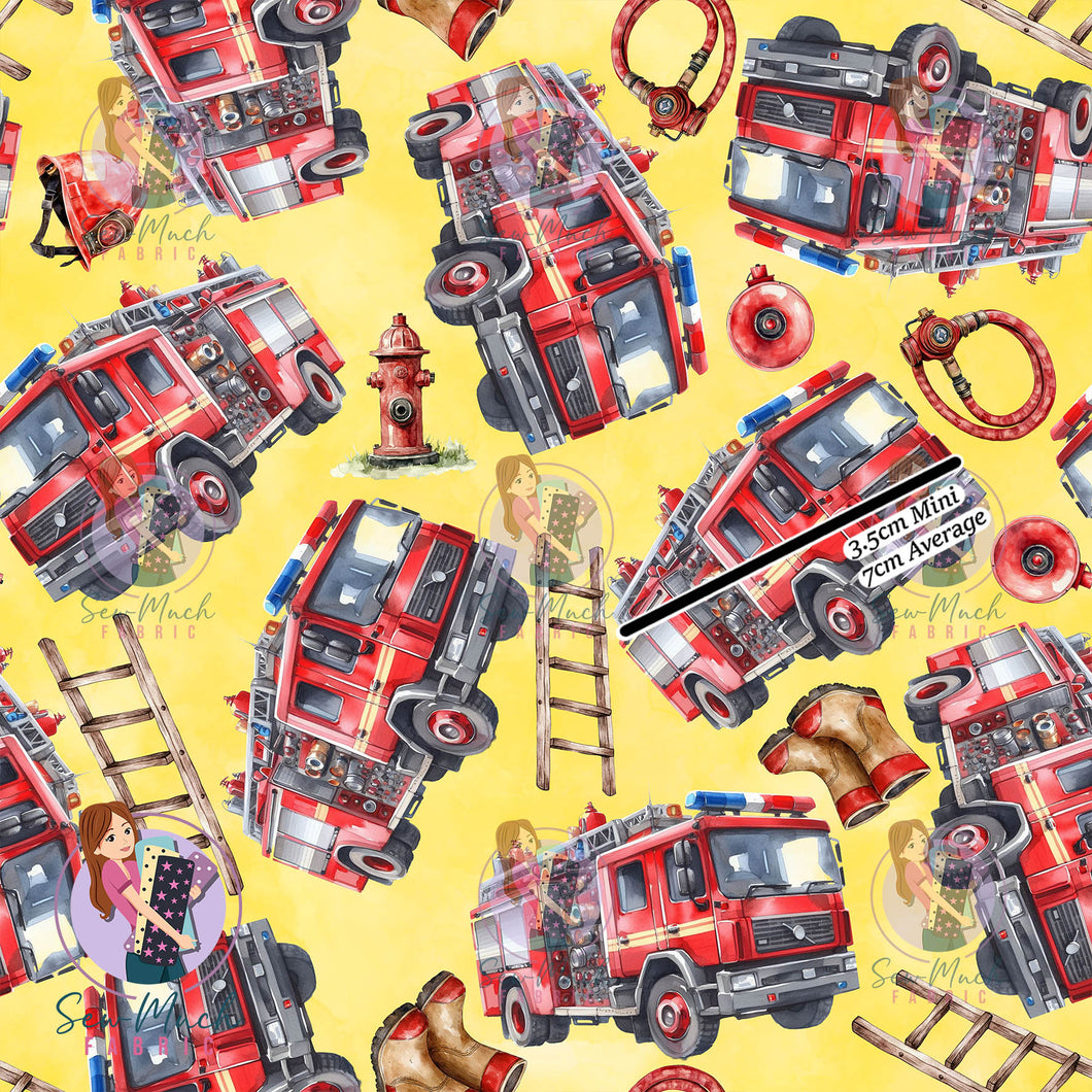 Fire Truck | Knit | Retail | Average Scale