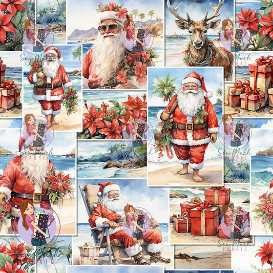 CHRISTMAS Pre-Order: Beach Santa