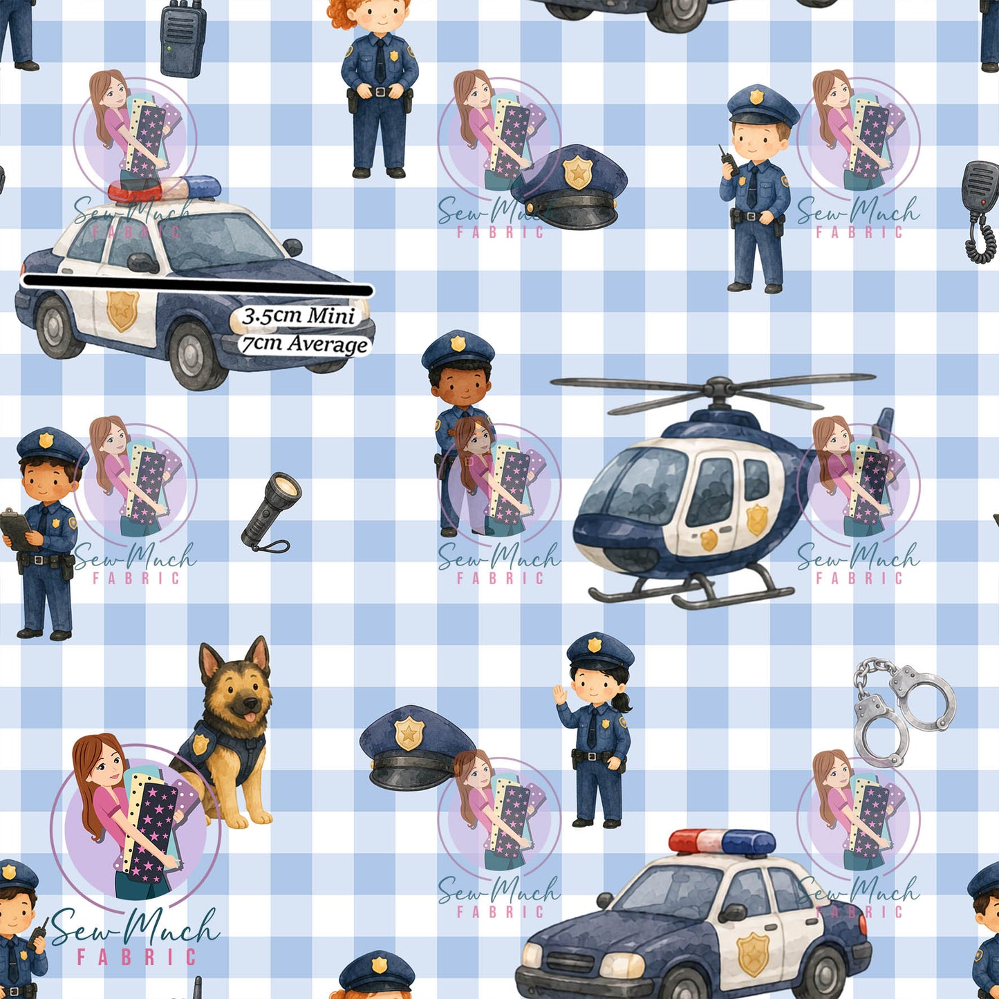 AUGUST Pre-Order (1): Police Gingham
