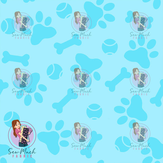 Paw Prints Light Blue | Pre-Order |