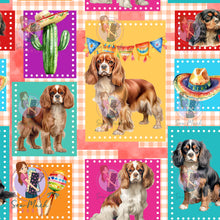 Load image into Gallery viewer, Cavalier King Charles Fiesta | Woven | Retail | Average Scale
