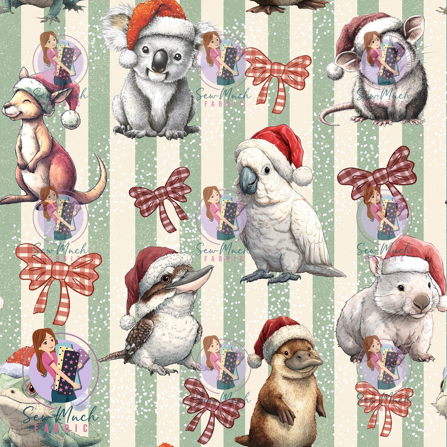 CHRISTMAS Pre-Order: Australian Animals Stripes