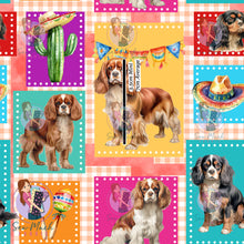 Load image into Gallery viewer, Cavalier King Charles Fiesta | Woven | Retail | Average Scale
