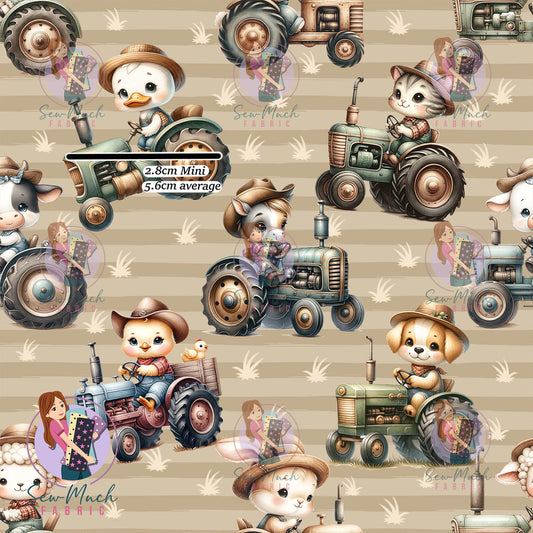 Farm Animal Tractors | Woven | Retail | Average Scale