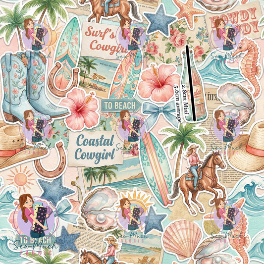 Coastal Cowgirl | Canvas | Retail | Average Scale