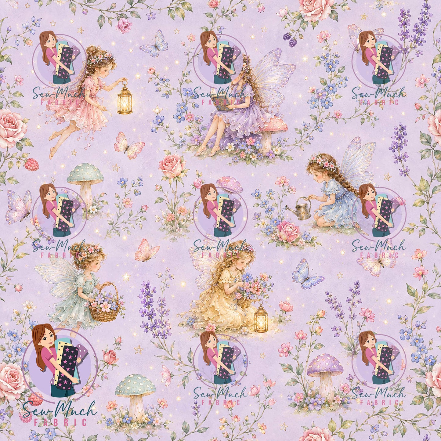 JUNE Pre-Order (2): Floral Fairies Purple