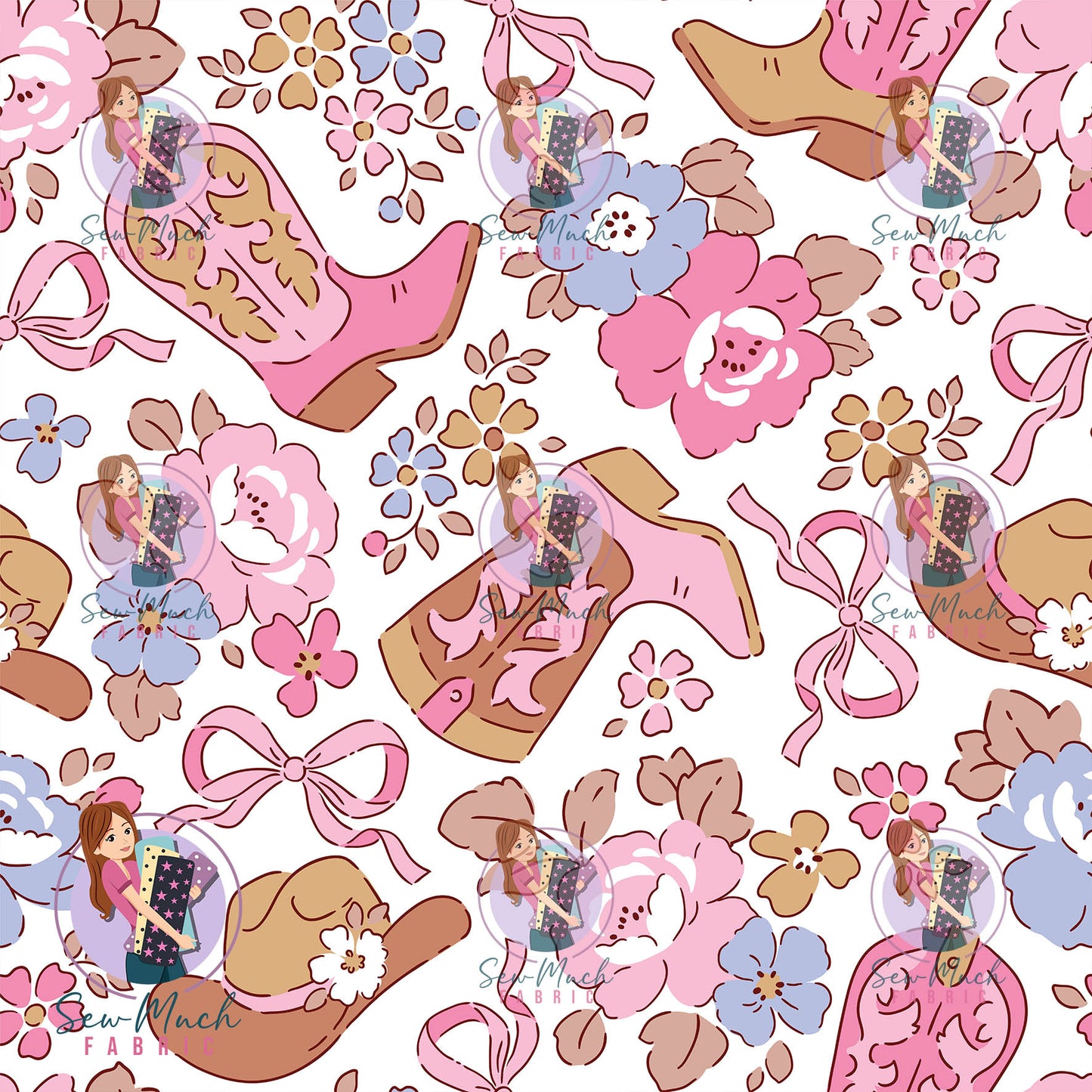 JULY Pre-Order (2): Western Floral, Boots and Bows