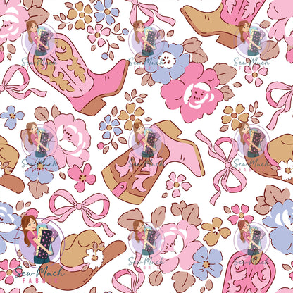 JULY Pre-Order (2): Western Floral, Boots and Bows
