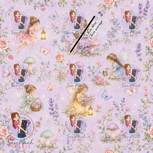 Fairies Purple | Woven | Retail | Average Scale