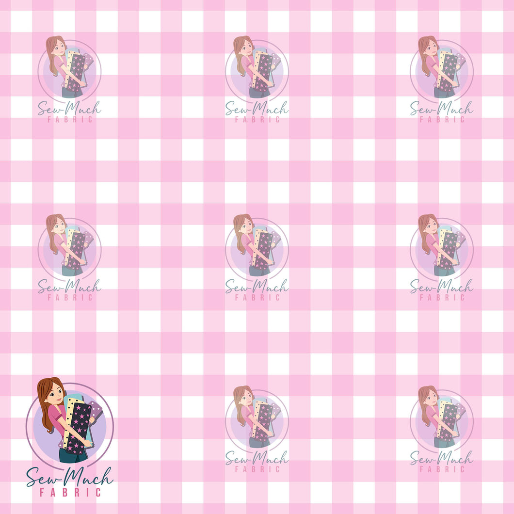 Pink Gingham | Knit | Retail | MINI Scale