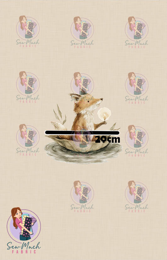 Mystical Woodland Animals | Panel | Retail | Cotton Knit