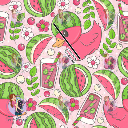 Watermelon Ducks | Canvas | Retail | Average Scale