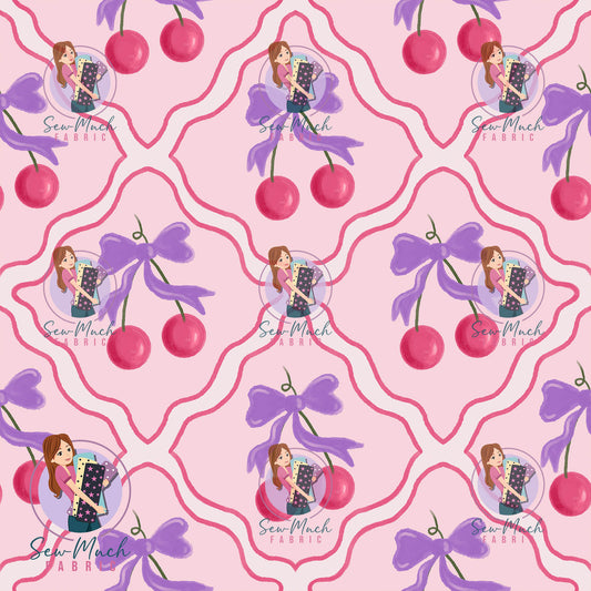 JUNE Pre-Order (2): Retro Cherries Pink