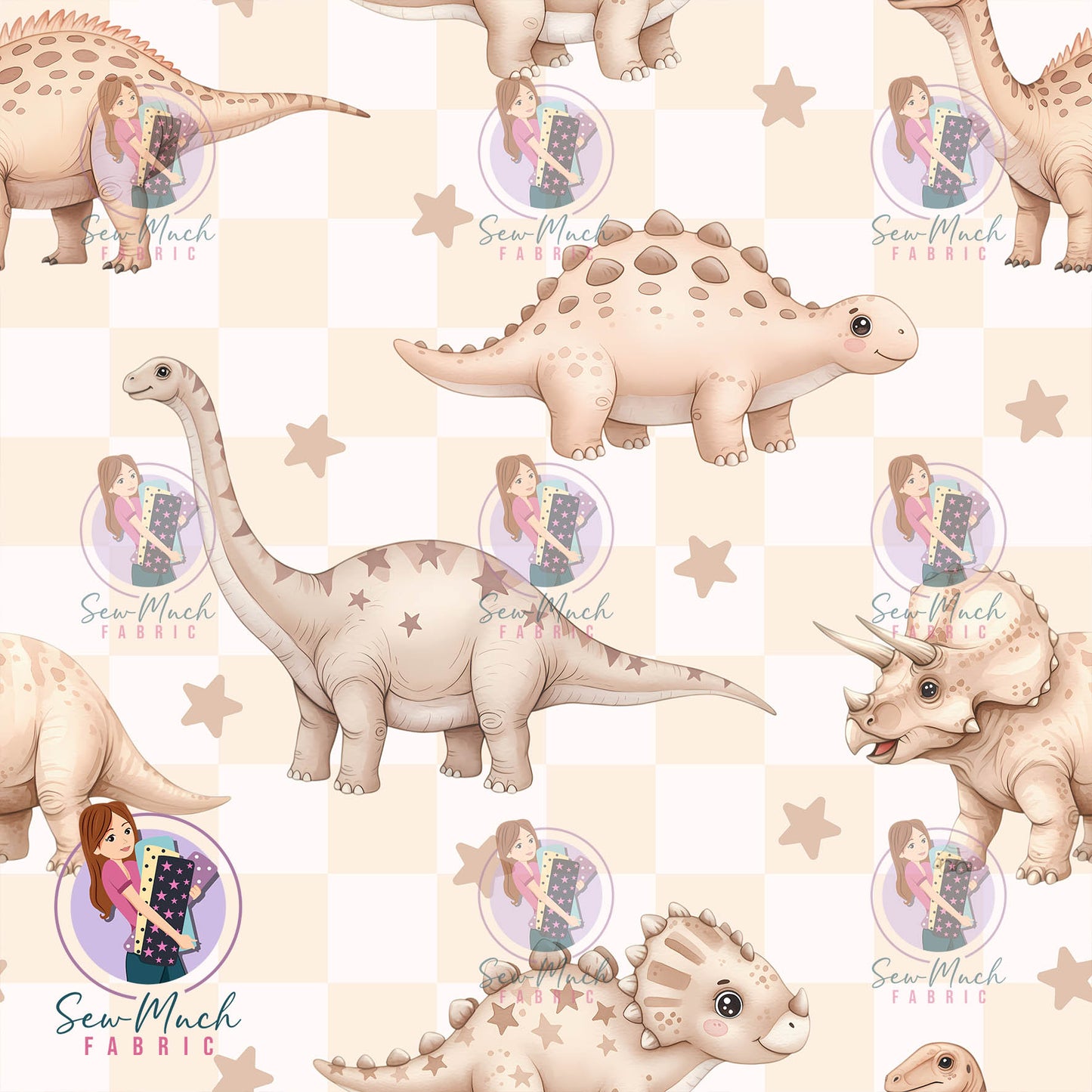 Unlimited Pre-Order: Dinosaurs Beige