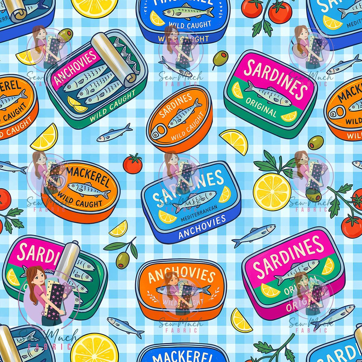 Sardines | Waterproof Canvas | Retail | Average Scale