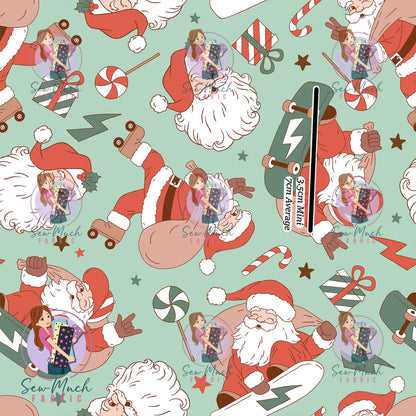 CHRISTMAS Pre-Order: Skating Santa
