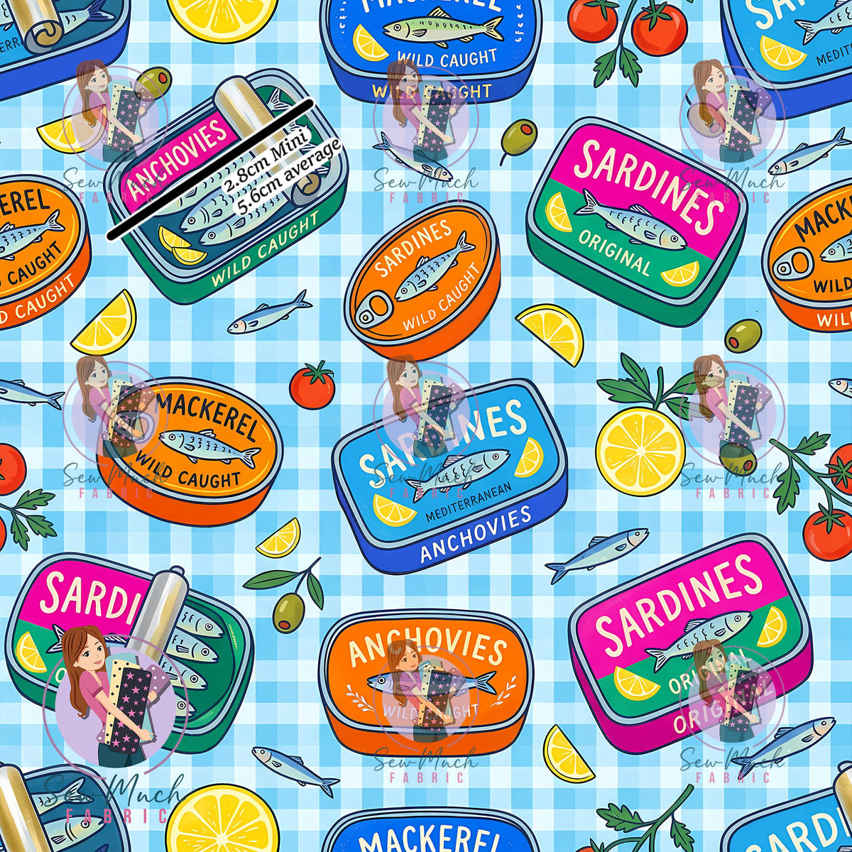 Sardines | Woven | Retail | MINI Scale