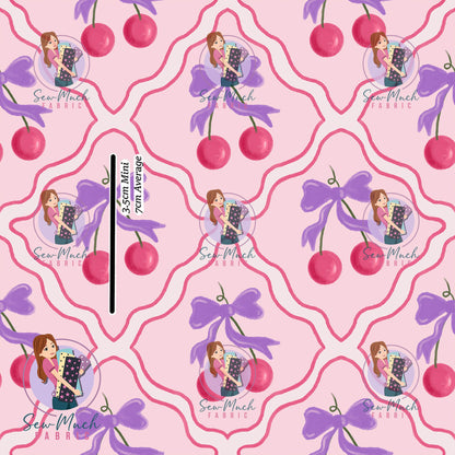 JUNE Pre-Order (2): Retro Cherries Pink