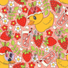 Load image into Gallery viewer, Strawberry Ducks | Woven | Retail | Average Scale
