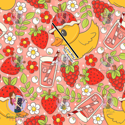 Strawberry Ducks | Canvas | Retail | Average Scale