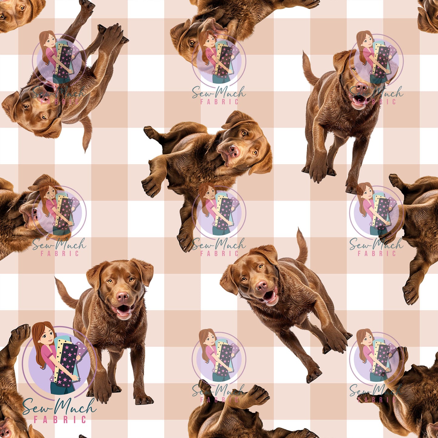 JULY Pre-Order (1): Chesapeake Bay Retriever Gingham