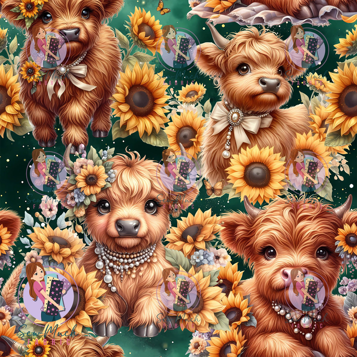 OCTOBER Pre-Order (2): Highland Cows & Sunflowers