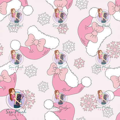 CHRISTMAS Pre-Order: Pink Santa Hats