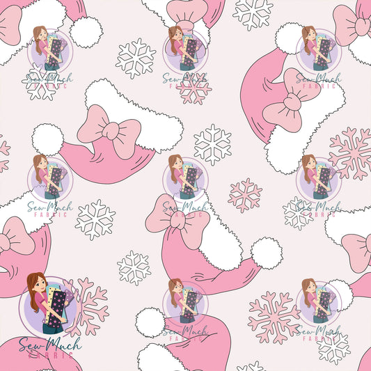 CHRISTMAS Pre-Order: Pink Santa Hats