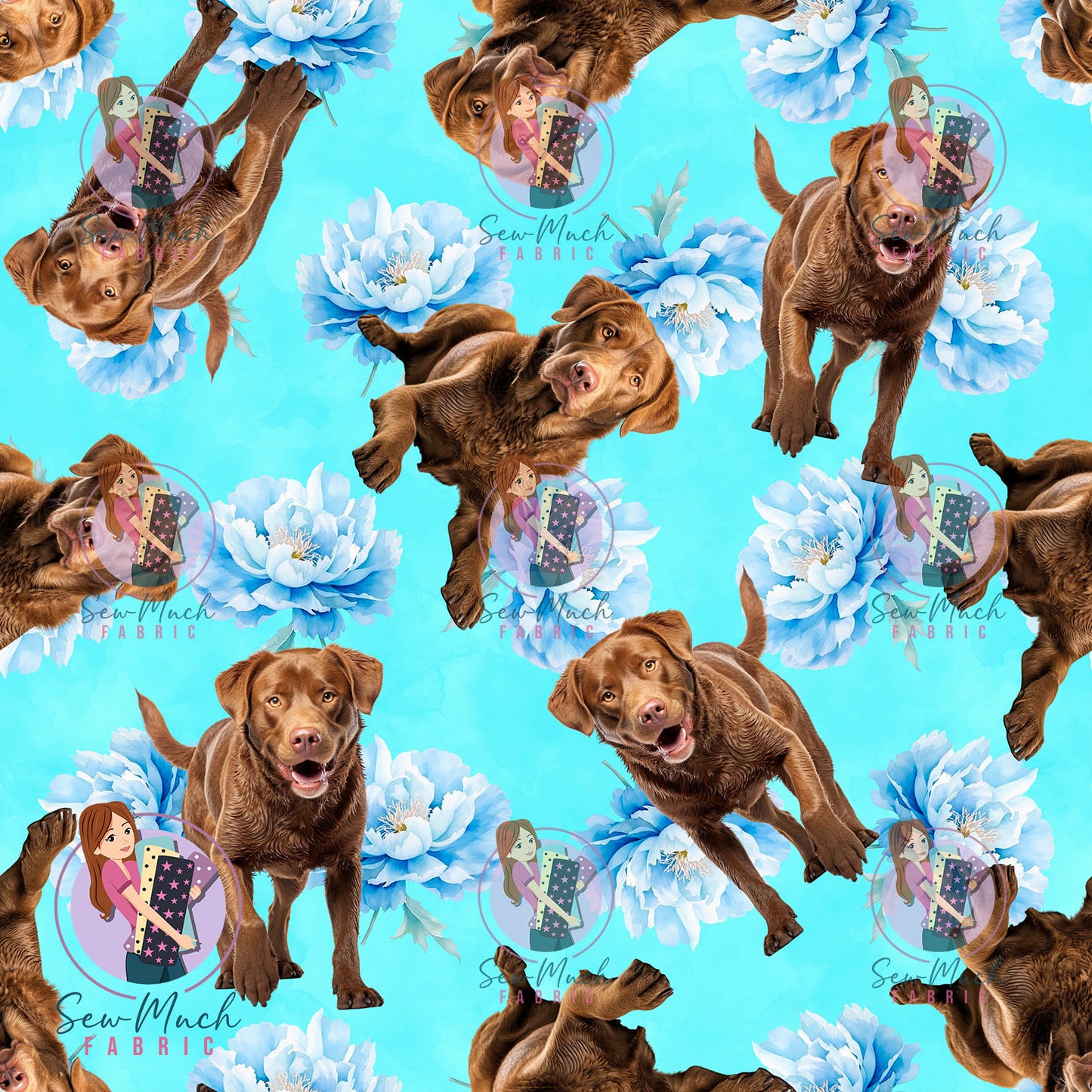 JULY Pre-Order (1): Chesapeake Bay Retriever Floral