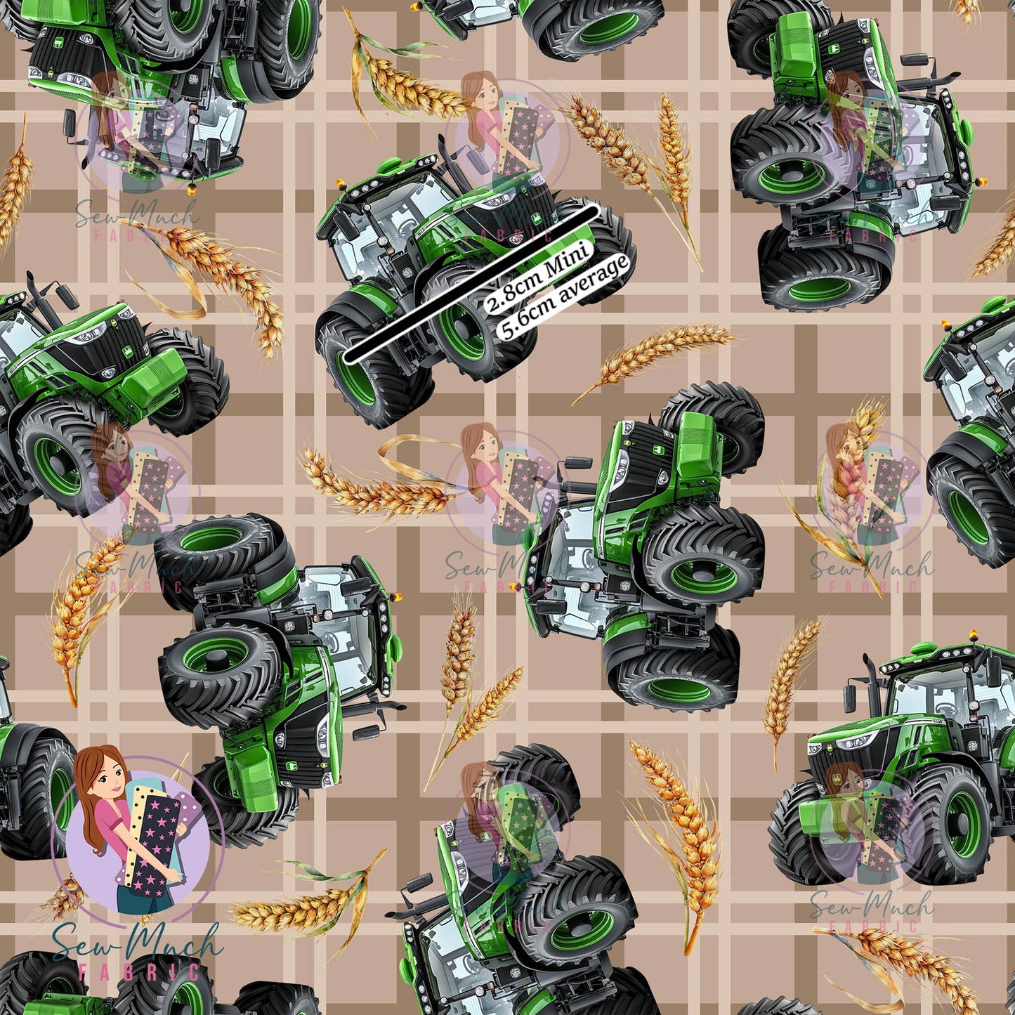 Green Tractor | TWILL | Retail | Average Scale