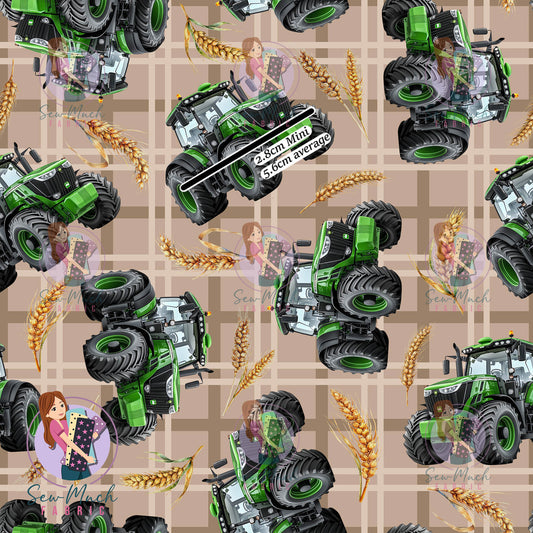 Green Tractor | TWILL | Retail | Average Scale