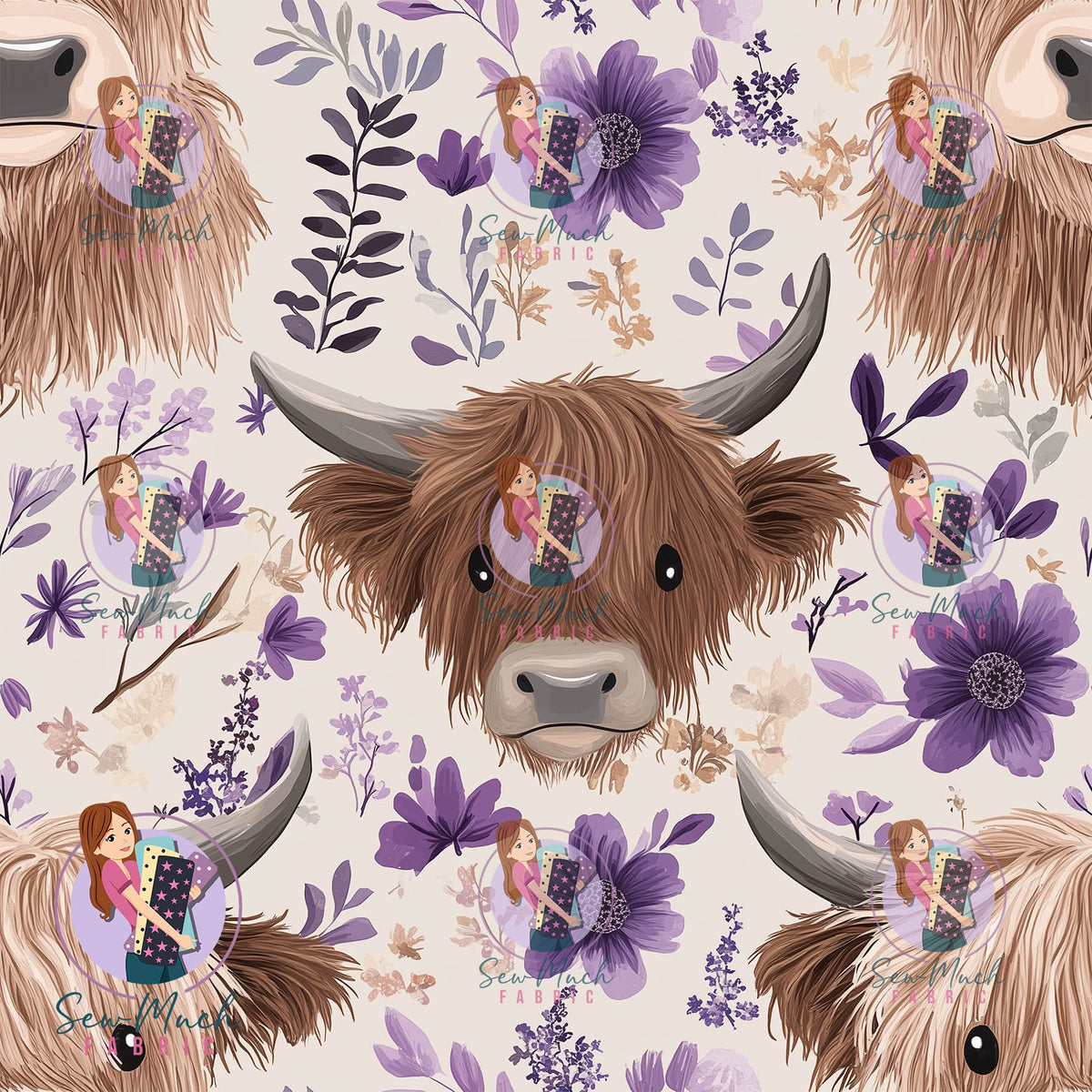 OCTOBER Pre-Order (2): Highlands Purple Floral