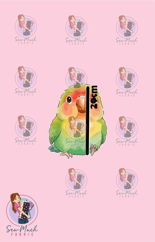 AUGUST Pre-Order (1): Lovebirds Pink PANEL