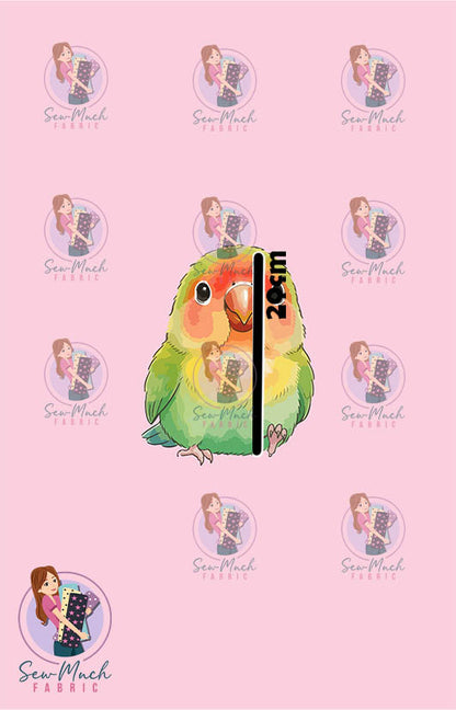 AUGUST Pre-Order (1): Lovebirds Pink PANEL