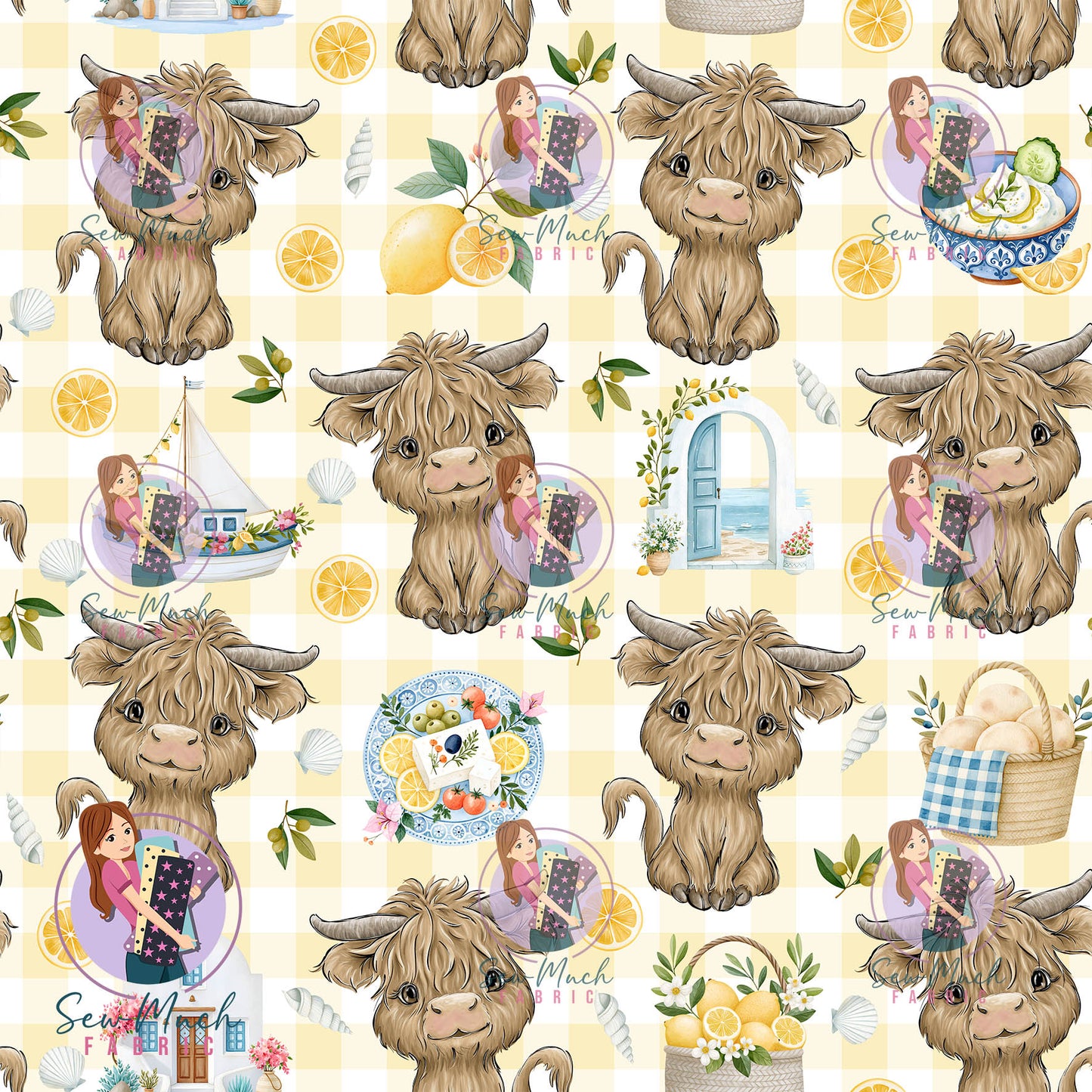 SEPTEMBER Pre-Order (1): Highland Cow Greece