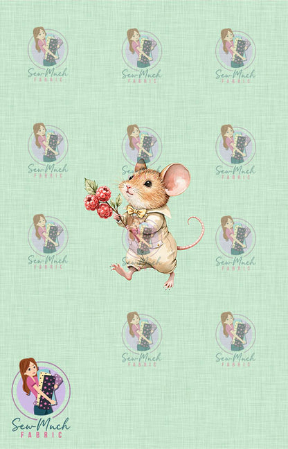 JUNE Pre-Order (2): Raspberry Mouse Green 'PANEL'
