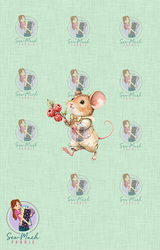 JUNE Pre-Order (2): Raspberry Mouse Green 'PANEL'