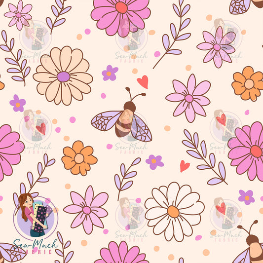 SADIE Floral | Waterproof Canvas | Retail | Average Scale