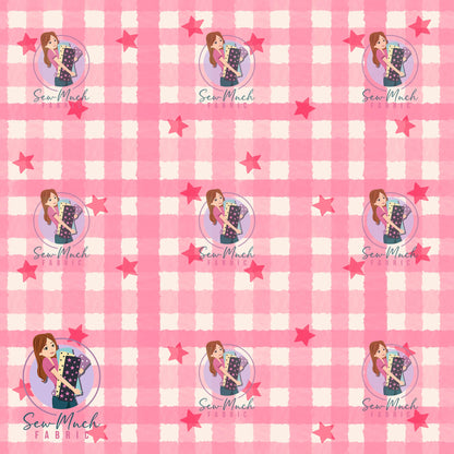 JUNE Pre-Order (2): Star Gingham Pink