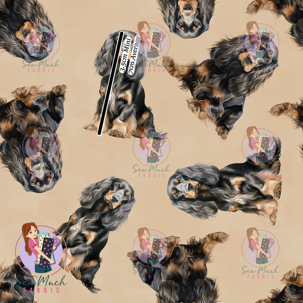 Cocker Spaniel Beige | Knit | Retail | Average Scale