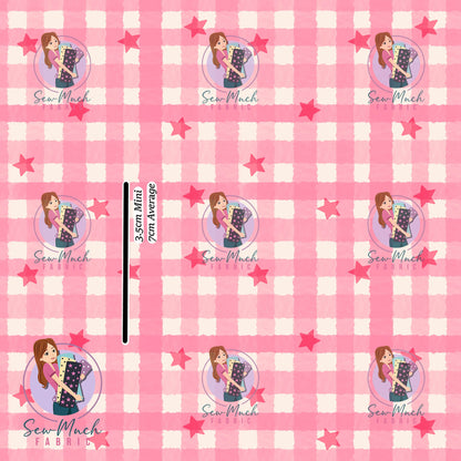 JUNE Pre-Order (2): Star Gingham Pink