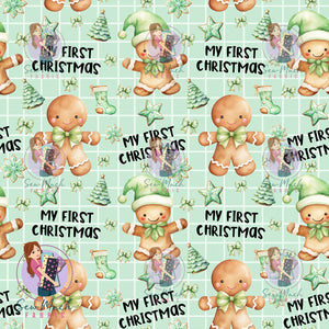 My First Christmas Green | Knit | Retail | MINI Scale
