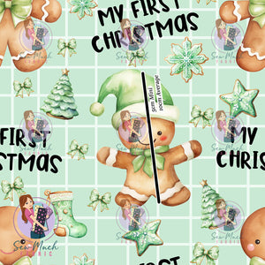 My First Christmas Green | Knit | Retail | MINI Scale