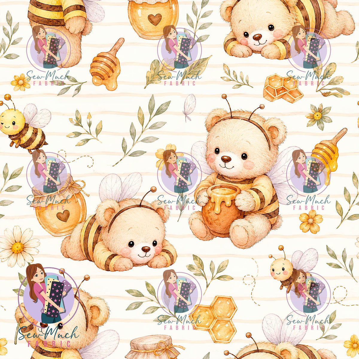 Bee Bear | Canvas | Retail | Average Scale