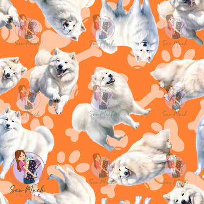 Samoyed Orange | Woven | Retail | MINI Scale