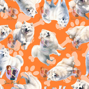 Samoyed Orange | Woven | Retail | MINI Scale