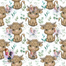 Load image into Gallery viewer, Highland Cow Nature | Knit | Retail | Average Scale
