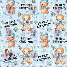 Load image into Gallery viewer, My First Christmas Blue | Knit | Retail | Average Scale
