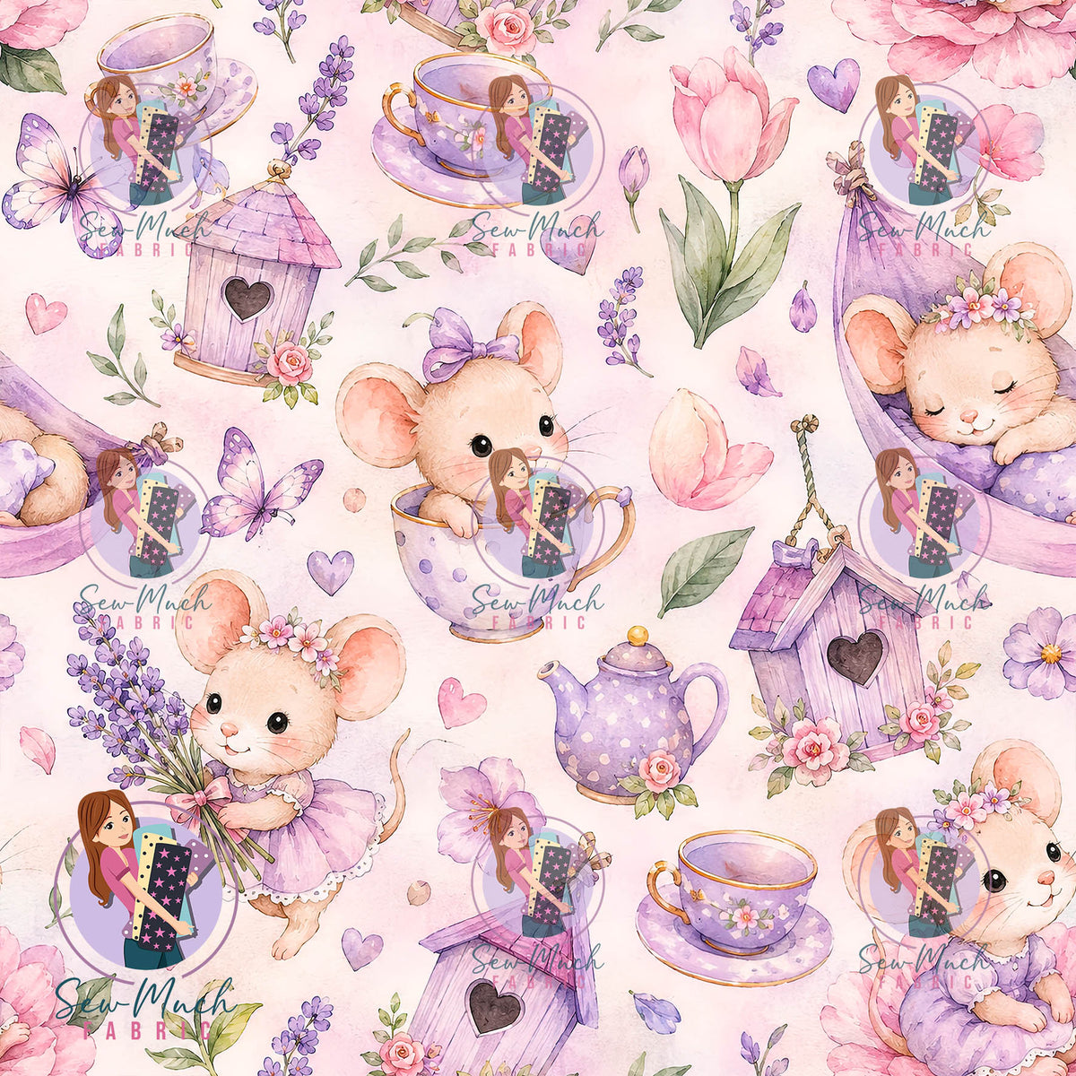 Lavendar Mouse | MINKY | Retail | Average Scale